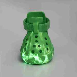 चमकदार प्यारे कुत्ते जूते लुभावनी जलरोधी पर्यावरण के अनुकूल गर्म क्लासिक रबर गैर-पर्ची मुलायम फीट कार्टून पशु डिजाइन - Product Image 5