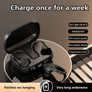 Vente chaude Y7 TWS True Wireless Earphones Sports de plein air BT5.3 Earhook Headset avec affichage numérique <span class=keywords><strong>Gamer</strong></span> Audifonos Headphone - Product Image 4