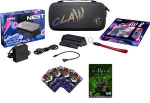 Nouveau stock pour <span class=keywords><strong>MSI</strong></span> Claw 8 AI+ A2VM-001US <span class=keywords><strong>PC</strong></span> <span class=keywords><strong>portable</strong></span> de jeu Android 15 avec écran tactile Wi-Fi intégré et 10000 jeux - Product Image 2