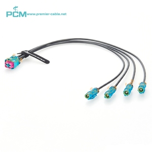 Cable divisor Ethernet automotriz 4 en 1 impermeable H-MTD x4 para kit de desarrollo NVIDIA AGX <span class=keywords><strong>Thor</strong></span> para conducción autónoma en vehículos - Product Image 5