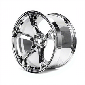 Jantes de voiture en alliage d'aluminium de 20 pouces à cinq branches <span class=keywords><strong>5</strong></span> <span class=keywords><strong>X</strong></span> 114.3 Jantes 5x120 Jantes de 20 pouces pour BMW F30 Porsche Cayman Audi RS6 - Product Image 1