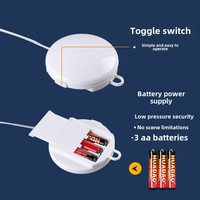 Lampe de nuit LED à motif de château d'Halloween GL-WG1, vente chaude transfrontalière, néon creux suspendu avec lumière blanche chaude à intensité variable