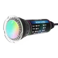Projecteur de piscine RGBW sans niche 1,5 pouces AC/DC 12V 12W/18W IP68 Lampe LED sous-marine avec boîtier PPS compatible avec le contrôleur Pentair