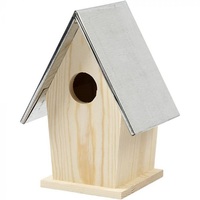 Nichoir à oiseaux en bois simple de haute qualité personnalisé, prix bas