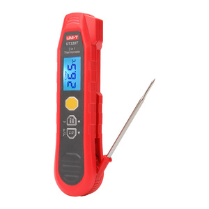 เครื่องวัดอุณหภูมิ UNI-T UT320T 2-in-1 รุ่นดั้งเดิม เครื่องวัดอุณหภูมิที่ผสมผสานการวัดด้วยอินฟราเรดและการวัดแบบโพรบ - Product Image 4