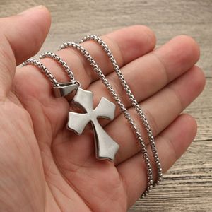 yunnique <b>Cross</b> Pendant Necklace Zinc Alloy Unisex Fashion Jewelry Gift - Product Image 3