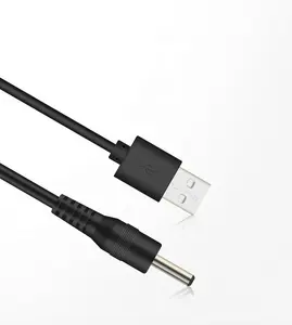 USB A macho a DC 5,5*2,1 5,5*2,5 4,0*1,7 2,5*0,7 3,5*1,35 Cable de alimentación adaptador