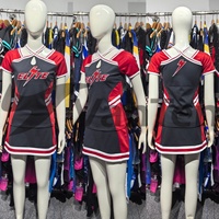 Nouvel uniforme de cheerleading ALLStar pour hommes et femmes, design gratuit, strass de haute qualité, design personnalisé pour équipe de cheerleading