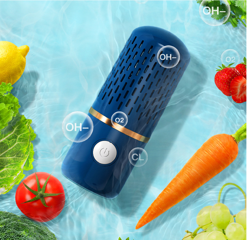 Интеллектуальный очиститель фруктов и овощей, кухонная бытовая Очистительная Машина, стерилизация, портативное беспроводное удаление