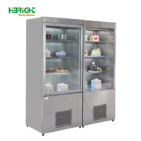 Highbright personnalisé éclairage LED économie d'énergie grand espace de stockage boulangerie verticale pour vitrine affichage au sol réfrigérateur