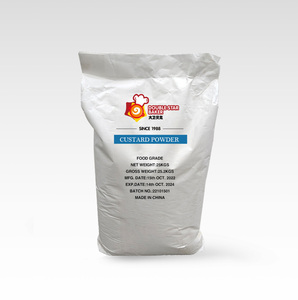 สำหรับขายส่งเท่านั้น ผงคัสตาร์ด 25 กก. เหมาะสำหรับทำขนมหวานแสนอร่อย - Product Image 1