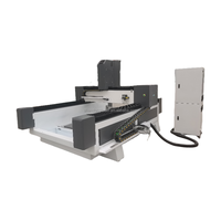 Machine de gravure sur marbre CNC SDLE 1215, machine de découpe entièrement automatique, machine de sculpture sur pierre lourde en promotion
