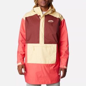 Custom Print Logo Outdoor <b>Lightweight</b> Waterproof Softshell Anorak Packable Zip up Safari Windproof Rain Windbreaker <b>Jackets</b> - Product Image 1