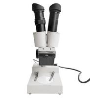 Hot Sales SHUNMA S-10-L 20 or 40X Student Education Binocular Stereo Microscope with 1 Year Warranty