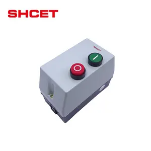 High end electromagnetic starter contactor plastic box inside contactor and thermal relay