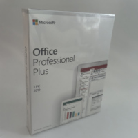 Office 2019 Pro Plus Carte de Licence Boîte de Vente au Détail Activation 100% en Ligne Office 2019 Carte de Licence Sans Support Physique En Stock