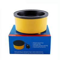 Poêle à colle thermofusible PTC, pot à fondre la colle à kératine, température réglable, 320 ml, plastique et métal, pour extensions de cheveux humains