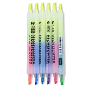 12 Colors Chisel Tip Gel Highlighter Set For Journaling Bible Supplies Study Kit