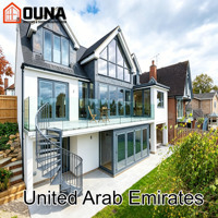 Ventana Panorámica Fija de Aluminio con Doble Vidrio Templado y Aislamiento Térmico OUNA Project Engineering