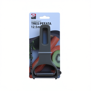 Pelapatate Mnj 12,5 cm in acciaio inossidabile, utensile da cucina per frutta e verdura, set da 12 pezzi - Product Image 2