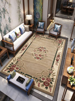 Tapis de luxe moelleux en polyester imprimé 3D style persan, grande taille, fabriqué à la machine, style bohème, écologique, pour la maison et la voiture
