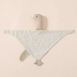 Doudou de sécurité <span class=keywords><strong>en</strong></span> mousseline respirant pour bébés, idéal pour les voyages, pour apaiser et rassurer les nouveau-nés - Product Image 4