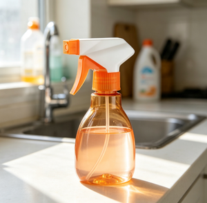 28 410 plastic <b>trigger</b> sprayer white orange manual <b>trigger</b> <b>spray</b> nozzle for household cleaning garden watering - Product Image 3