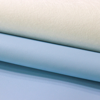 Vente en gros de tissu synthétique en cuir PU de designer, en microfibre de cactus, vegan, simili cuir