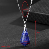 Pendentif en cristal naturel avec surface taillée, collier en améthyste, bijoux bohèmes, porte-clés en cristal, pendentif décoratif pour sac
