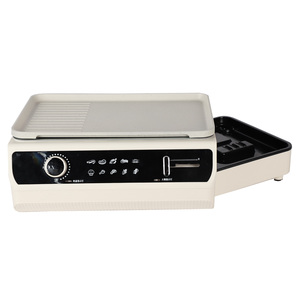 <span class=keywords><strong>Olla</strong></span> Eléctrica Cuadrada de 5L Estilo Coreano con Parrilla, Multiusos, para Cocinar, Regalo de Cocina Más Vendido en 2025 - Product Image 2