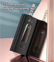 Microphone Lavalier Intelligent Mini Sans Fil 3,5 mm Stéréo Anti-Bruit à Clipser pour Caméra et Haut-Parleur