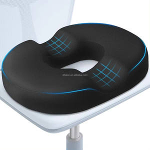 Ergonômico Donut Travesseiro Memória Espuma Almofada para Lombar <span class=keywords><strong>Pain</strong></span> Relief <span class=keywords><strong>Tailbone</strong></span> Ciatica Suporte Hemorróida - Product Image 1