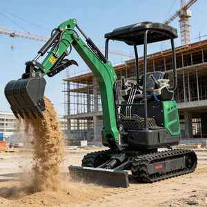 Mini Excavadora Profesional de 1.8 Toneladas, Operación Estable, para Excavación y Movimiento de Tierras - Product Image 4