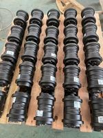 Pièces de train de roulement pour pelle sur chenilles SY55 60 EX55 : Biellette latérale et Roue de chenille compatibles pour engins de construction, finition de matériaux
