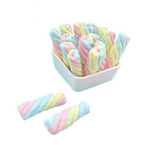 Bonbons en gros personnalisés sous marque privée, guimauves lyophilisées en vrac aux saveurs fruitées, crème sucrée, guimauves OEM - Product Image 1