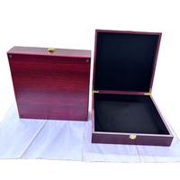 Boîte cadeau en bois de grande taille Boîte d'emballage de luxe pour objets de valeur