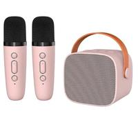 Machine de karaoké familiale Portable interactif enfants Microphone jouets haut-parleur sans fil avec des chansons de micro pour Mini enfants Machine de karaoké