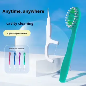 Cepillo de Dientes Portátil Mini WM-T-39 para Viaje, con Cerdas Suaves para un <span class=keywords><strong>Aliento</strong></span> Fresco, Mango de Plástico Desechable para el Hogar - Product Image 4