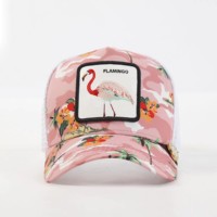 Gorra Trucker de Malla de Lona 100% Algodón con Estampado de Tiburón Animal, Unisex, de 5 Paneles, para Viajes al Aire Libre, con Bordado y Apliques, Estilo Casual y de Moda
