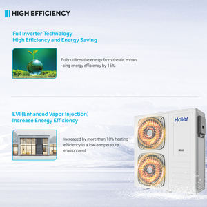 10kw 220v חם מלא dc inverter קומפקטי מקור אוויר חום משאבת חום wifi רב פונקציה חימום מים - Product Image 3