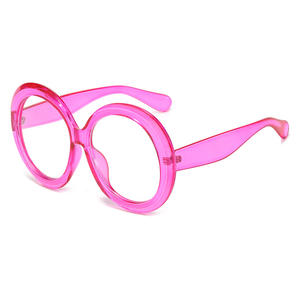Nouvelles <span class=keywords><strong>lunettes</strong></span> de protection anti-lumière bleue à monture ronde en forme de <span class=keywords><strong>papillon</strong></span>, style européen et américain, grande monture - Product Image 3