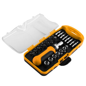 Set di Chiavi a Cricchetto Meccaniche Mini di Alta Qualità DKA01ST05-30, 30 Pezzi, Utensili con Punte Intercambiabili in Plastica per Riparazione Bici, Esagonali e Torx - Product Image 1