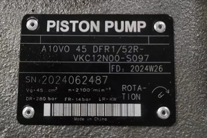 ปั๊มไฮดรอลิก A10VO45DFR A10V045DFR/52R-XUC64N00 A10V0 45DFR1/52R-VKC12N00-S097 ปั๊มลูกสูบแปรผัน - Product Image 3