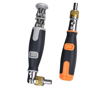 10 In 1 Ratcheting <b>Screwdriver</b> Set Multipurpose Phillips Bit Interchangeable With Anti Slip Handle For Diy Repair - Product Image 4
