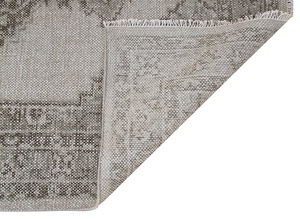 Tapis noué artisanal oriental antique 100 % fibre PET écologique et antibactérien à poils moyens épais (0,6-1 pouce) Durable - Product Image 2