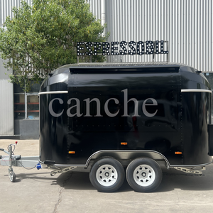 Mobile <b>Bar</b> Kitchen Ice Cream Commercial Electric Food Trucks Trailer Full Kitchen Snack Fast Food Stainless Steel High-Speed - Product Image 2