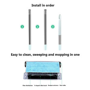 Aspirateur sans fil électrique eau et poussière, balayeuse sans sac rechargeable, laveur de <span class=keywords><strong>sol</strong></span> domestique, utilisation hôtelière, technologie sans balais - Product Image 5