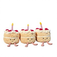 Couverture de gâteau Jollycat Doll en rose et vert – Grande Vente