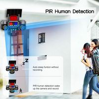 Caméra de sécurité solaire V380pro grande taille, longue autonomie, carte SIM 4G, 9MP CMOS, vision nocturne WiFi, IP67, carte mémoire cloud