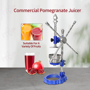 Spremitrice manuale con leva pressa frutta per arance spremiagrumi spremitore melograno in acciaio inox - Product Image 2